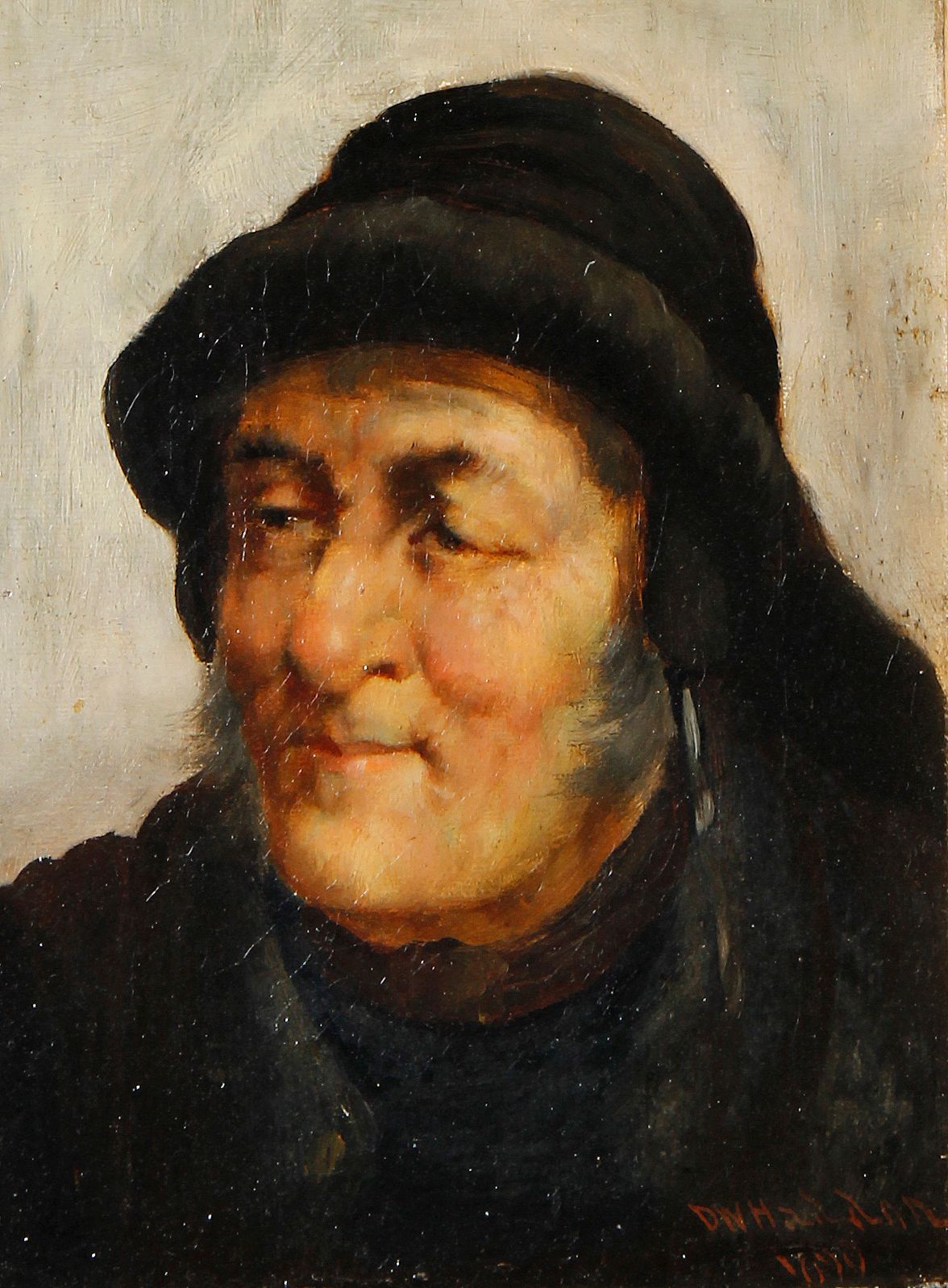 Bonhams David W. Haddon, R.B.A. (British, active 18841914) Portrait