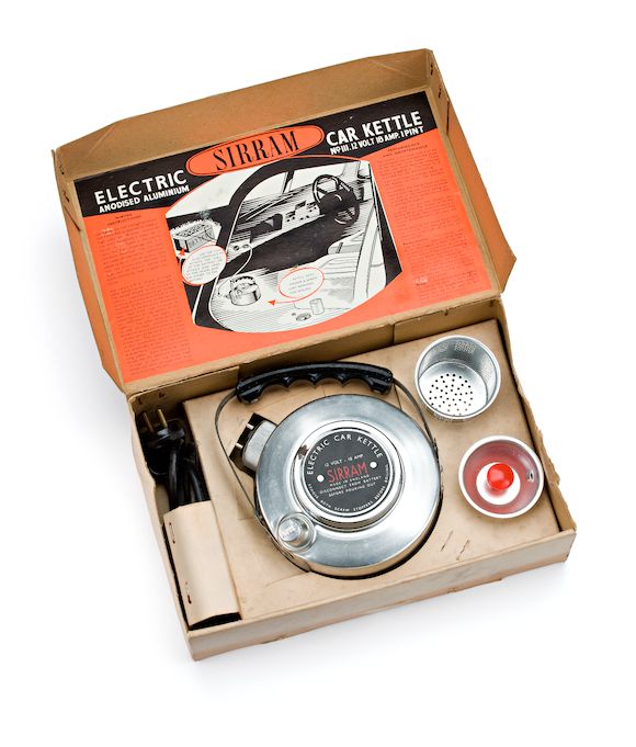 Bonhams A Sirram electric car kettle