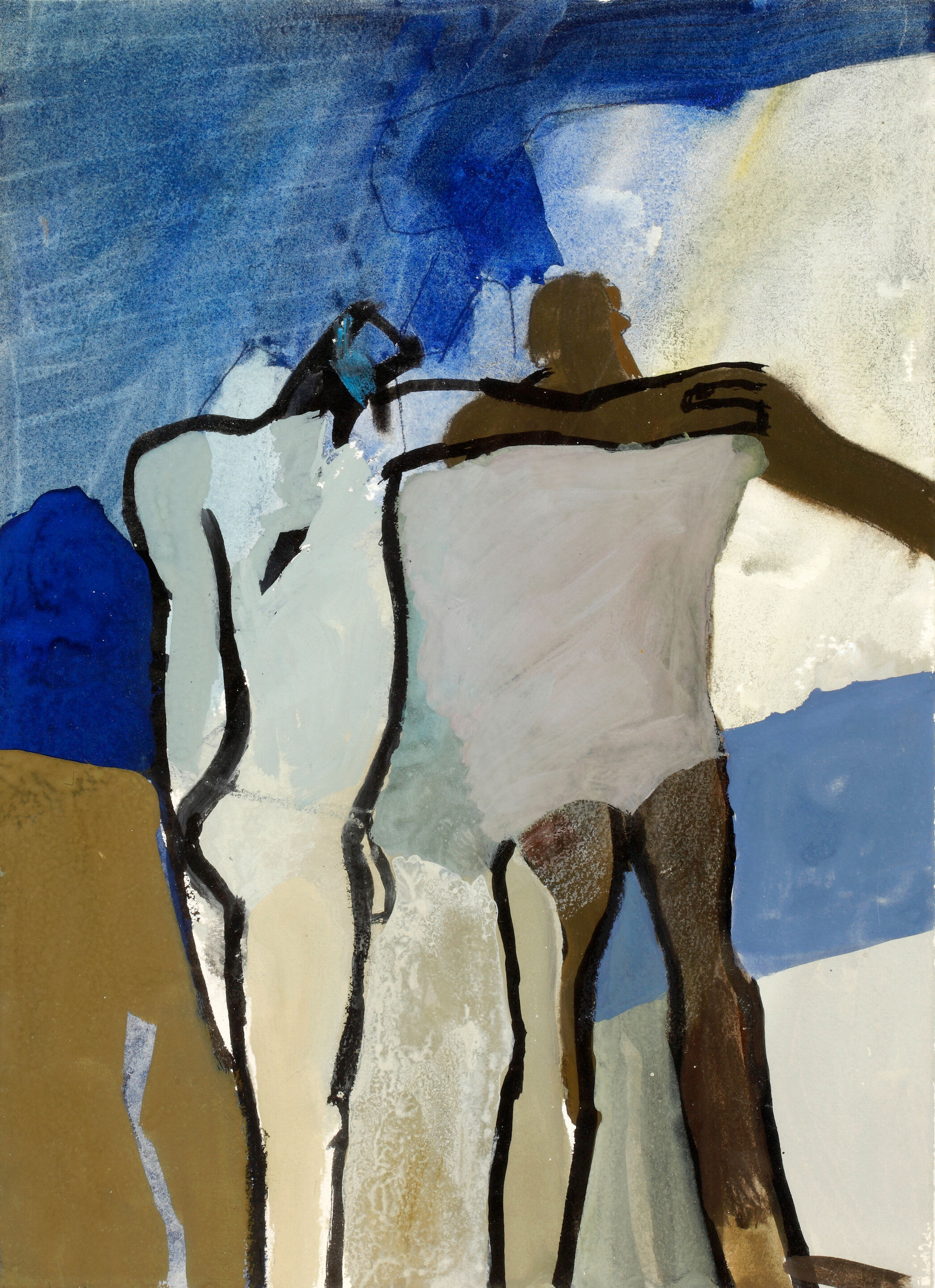 Two Wandering Figures