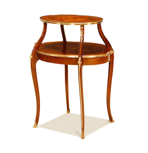 Bonhams : A French early 20th century gilt metal mounted rosewood and ...