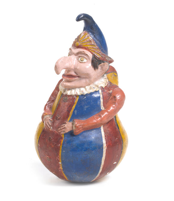 Mr Roly Poly Bonhams : A Mr Punch roly-poly toy