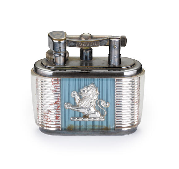 Bonhams DUNHILL A 'Joseph Lucas' table lighter