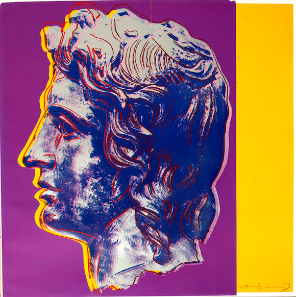 Bonhams : Andy Warhol (American, 1928-1987) Alexander the Great 100.3 x ...