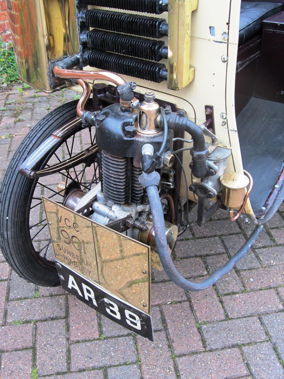 Bonhams : 1901 Sunbeam-Mabley Cycle Car Engine no. 15372