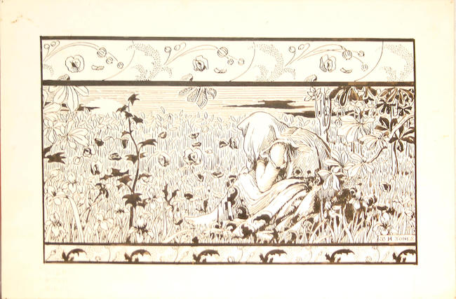W.H. Jones(20th Century)'Night, A Tail-Piece'