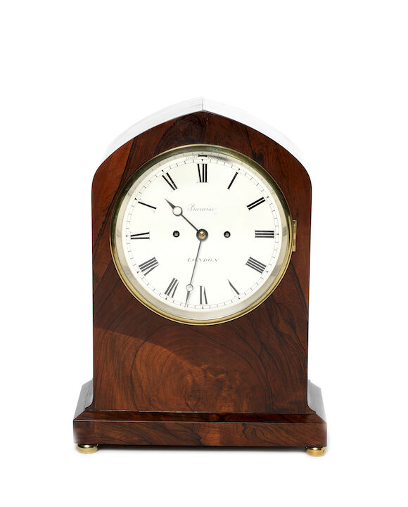 Bonhams : A mid 19th century rosewood bracket clock Barwise