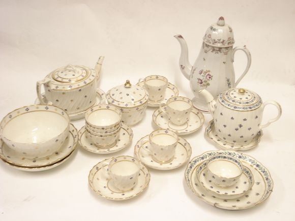 Regency Tea Set Bonhams : A Regency tea set