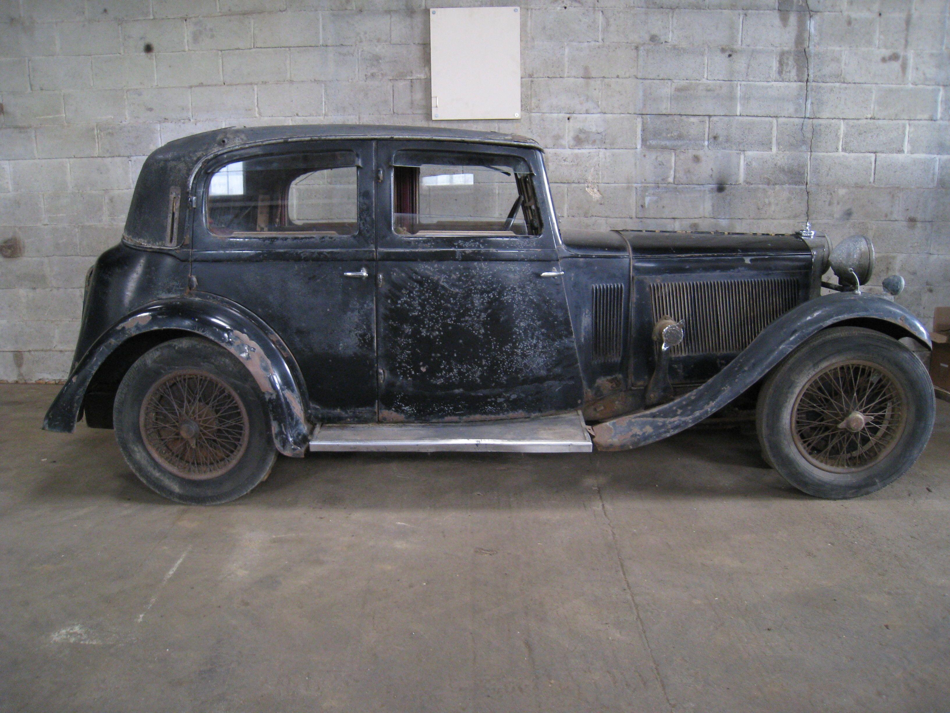 Bonhams Cars : 1934 Talbot AW75 Sports Saloon Chassis no. 34311 Engine ...