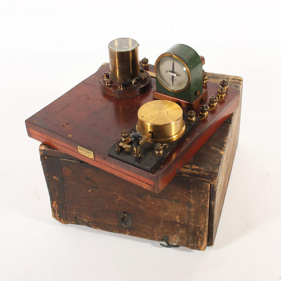 Bonhams : A telegraph transmitter apparatus,