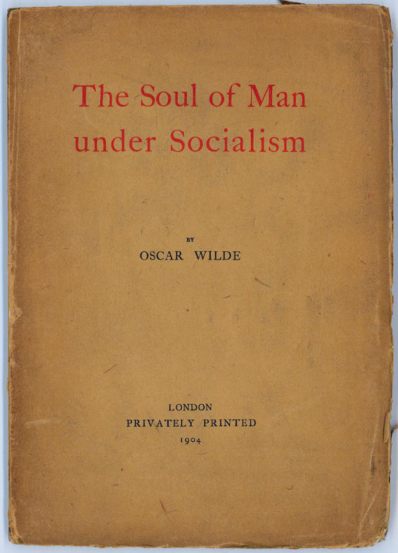 oscar wilde essay on socialism