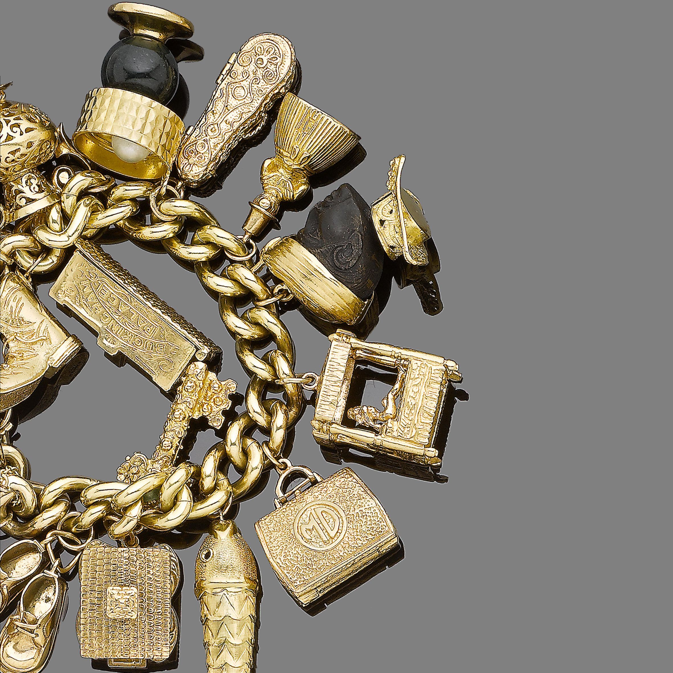A charm bracelet