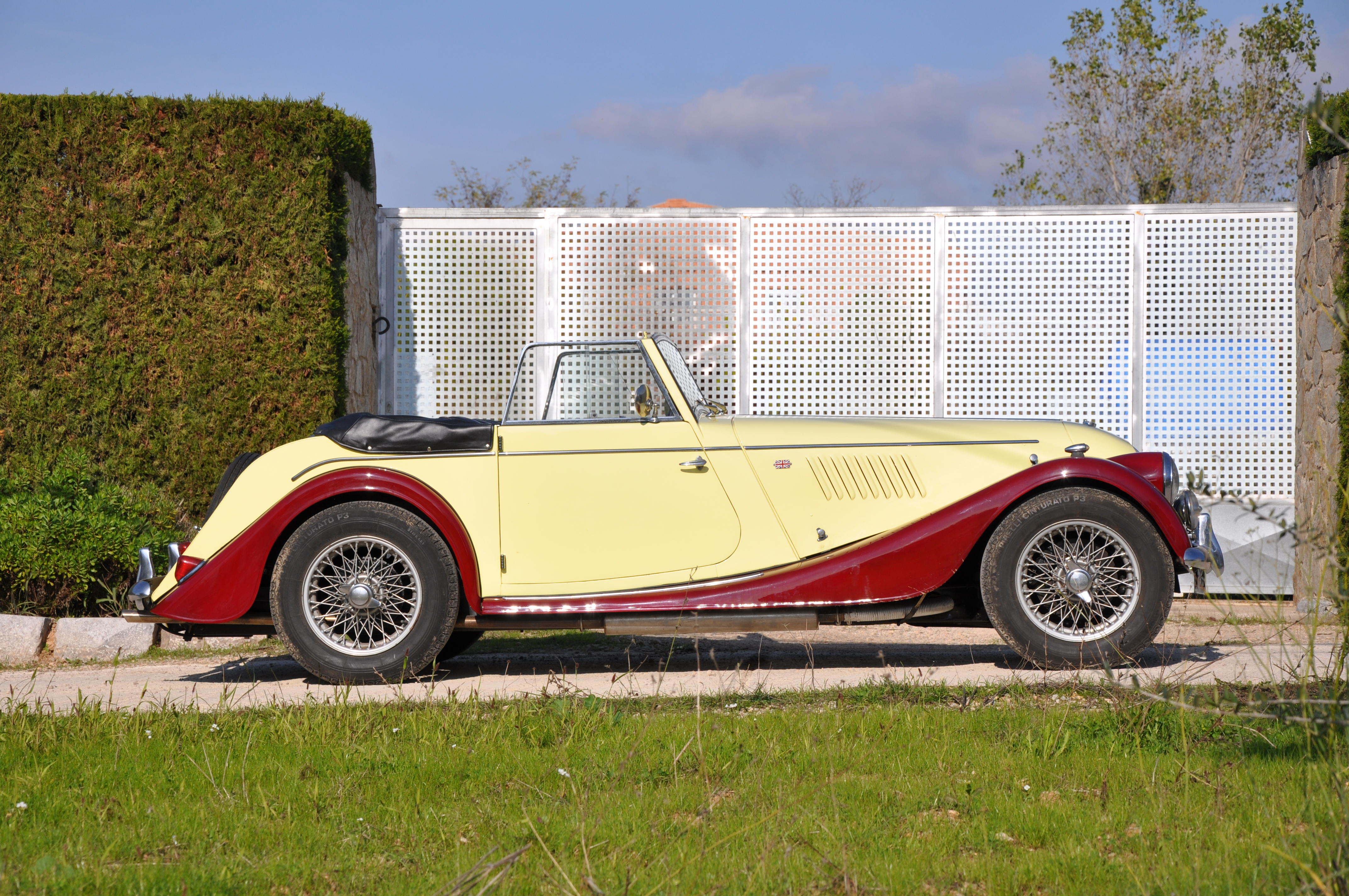 【現状品】京商 1/18 MORGAN 4/4 グリーン Kyosho 1:18 Morgan 4/4 Sport Year 2008 green 08115GW model