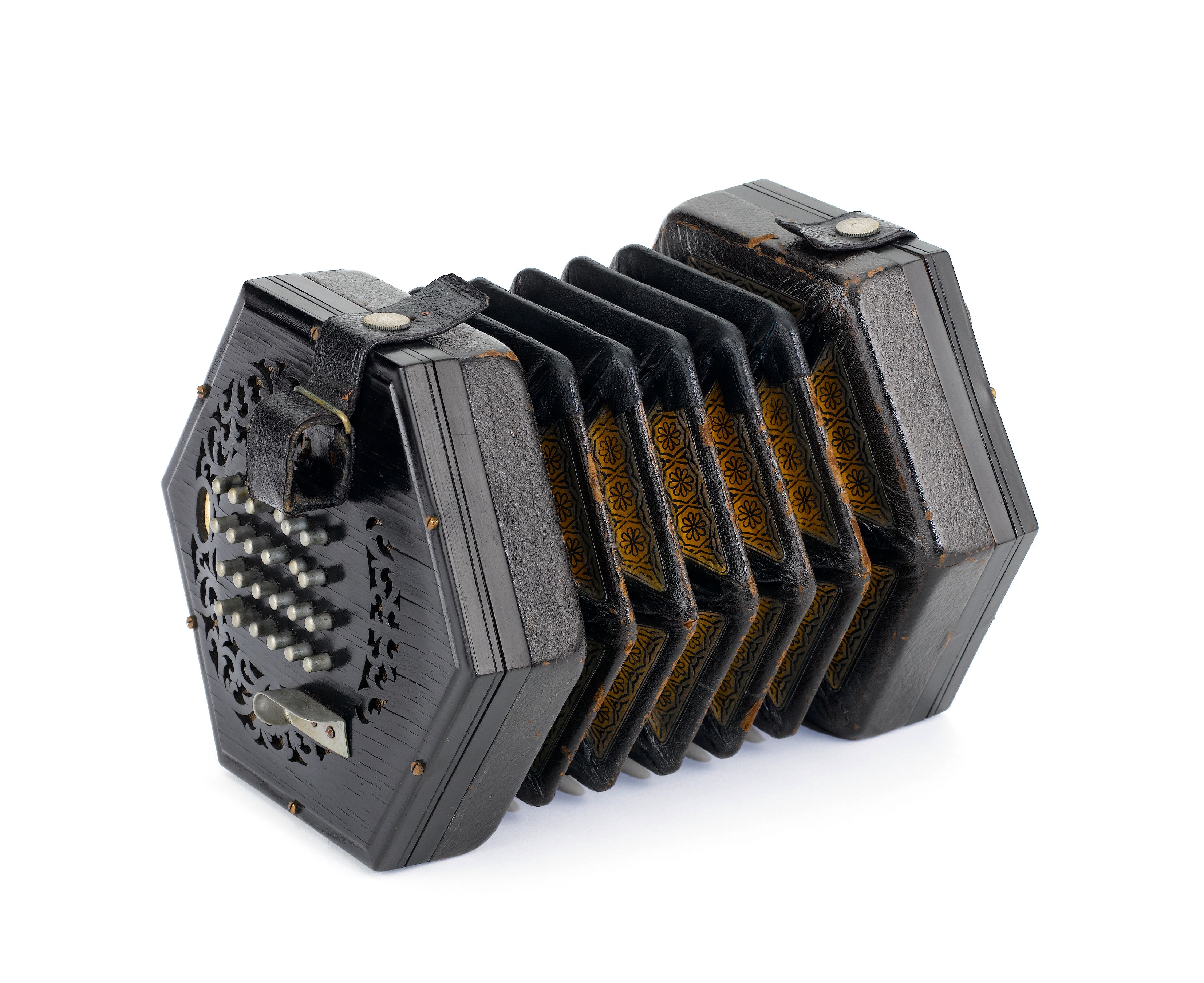 An English Concertina by C. Wheatstone & Co, London, circa 1910