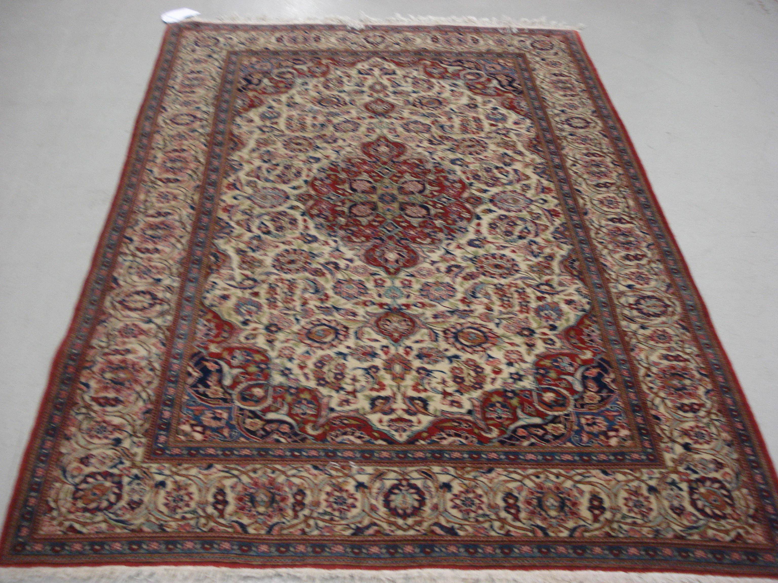 Bonhams A Kashan Rug Central Persia 211cm X 139cm