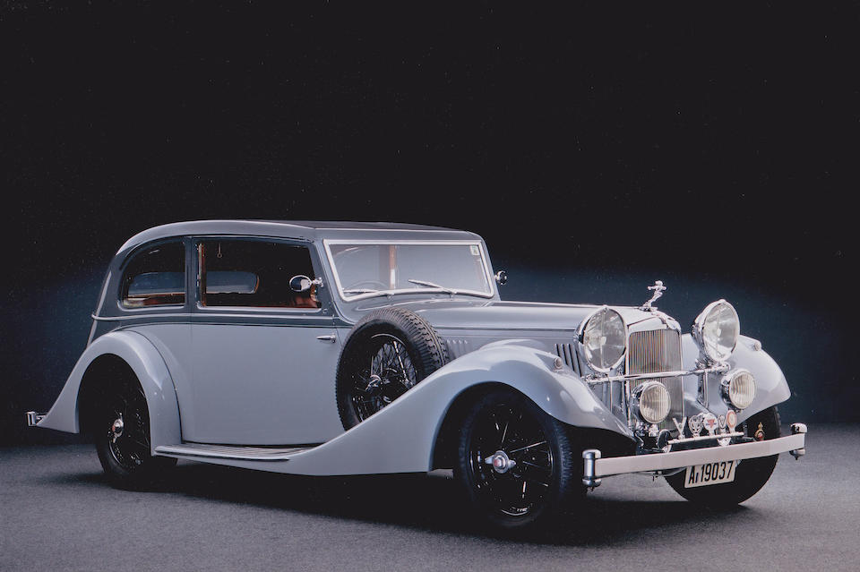 Bonhams : 1937 Alvis 4.3-Litre 'Long Bonnet' Sports Saloon Chassis no ...