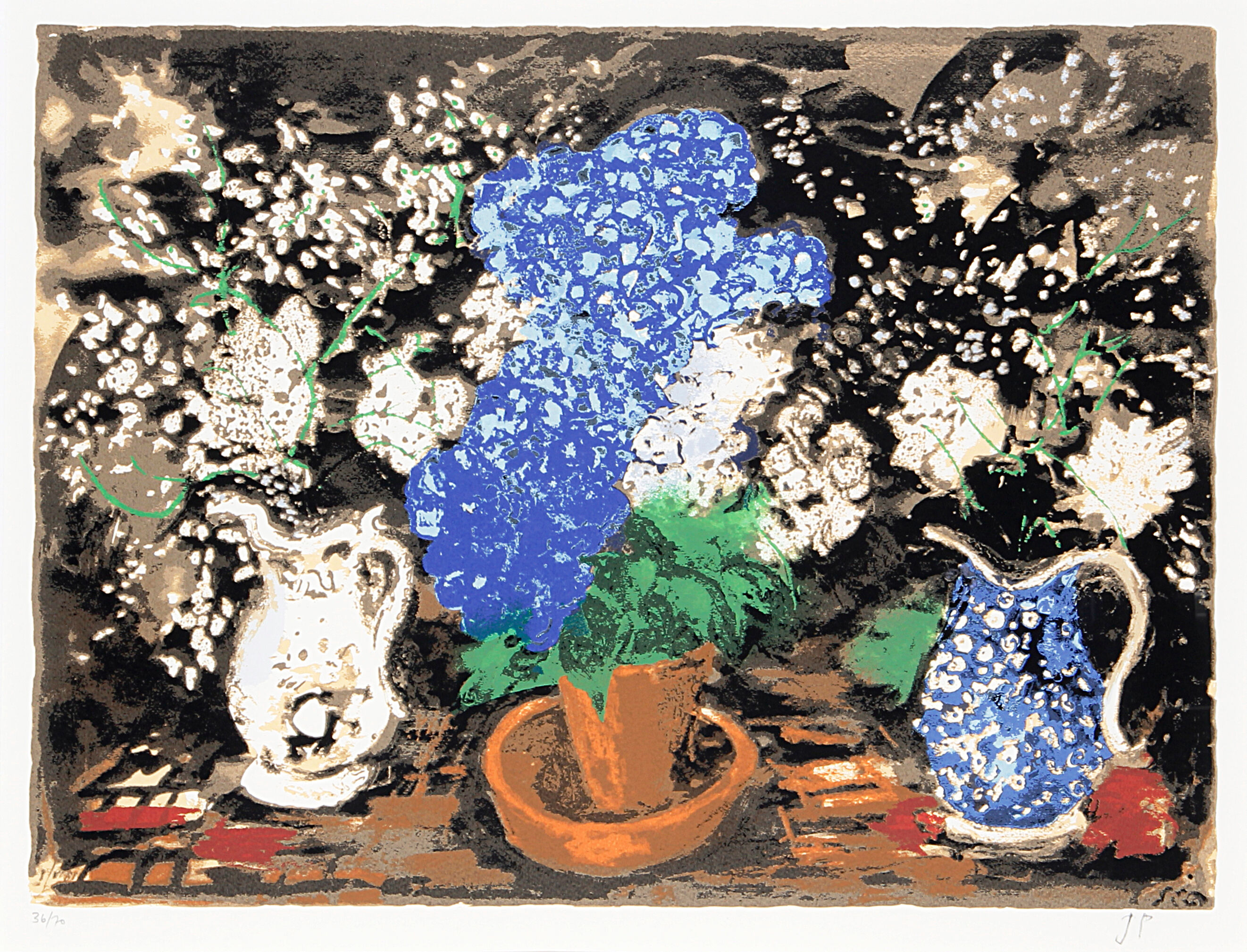 Blue Hydrangea