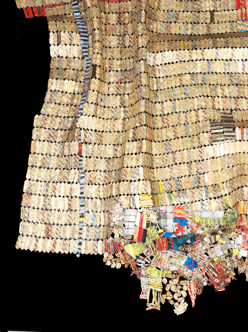 Bonhams El Anatsui (Ghanaian, born 1944) 'New World Map'