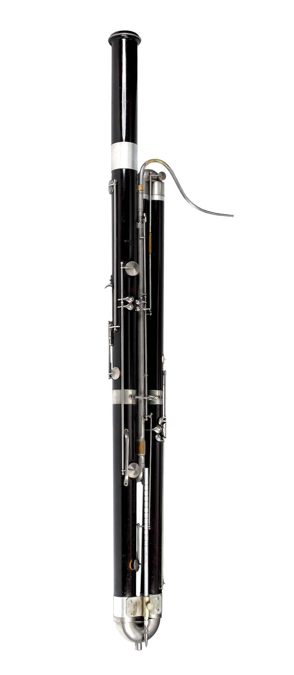 Bonhams A rosewood Contrabassoon by Heckel, Biebrich, circa 1900 (2)