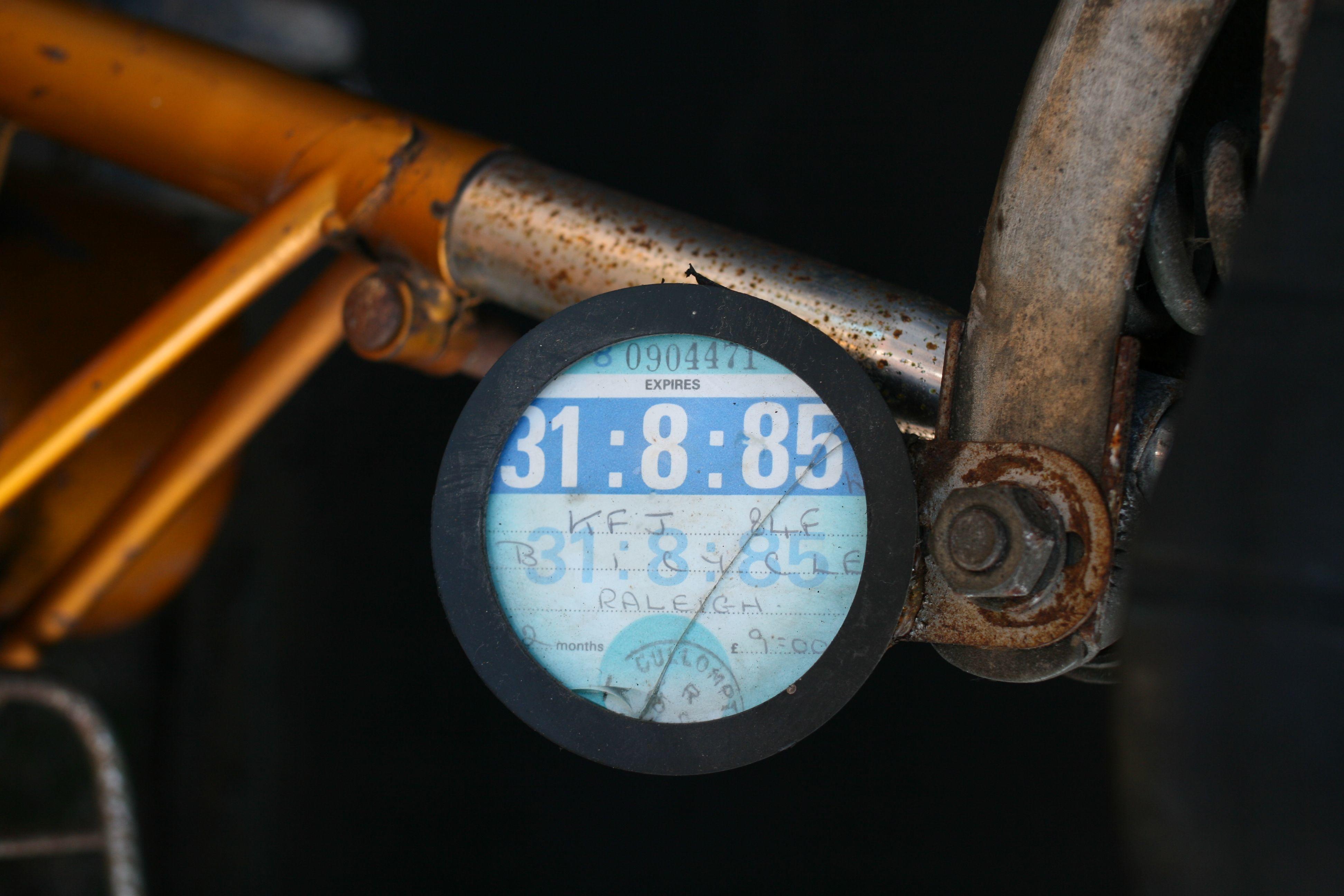 Bonhams Cars : 1967 Raleigh 49cc Wisp Frame no. 020128