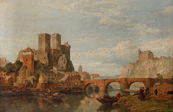 Bonhams : George Clarkson Stanfield (British, 1828-1878) Runkel on the ...