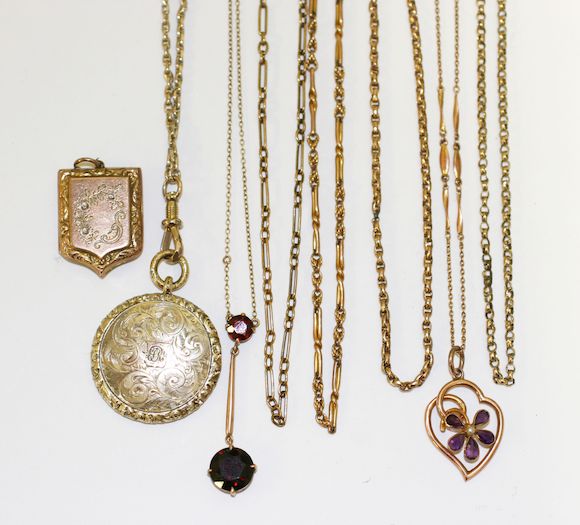 Bonhams A collection of jewellery,