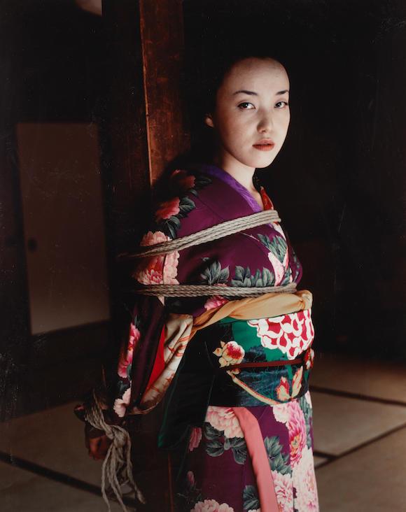 Bonhams Nobuyoshi Araki Japanese Born 1940 Bound Woman In Kimono 2008