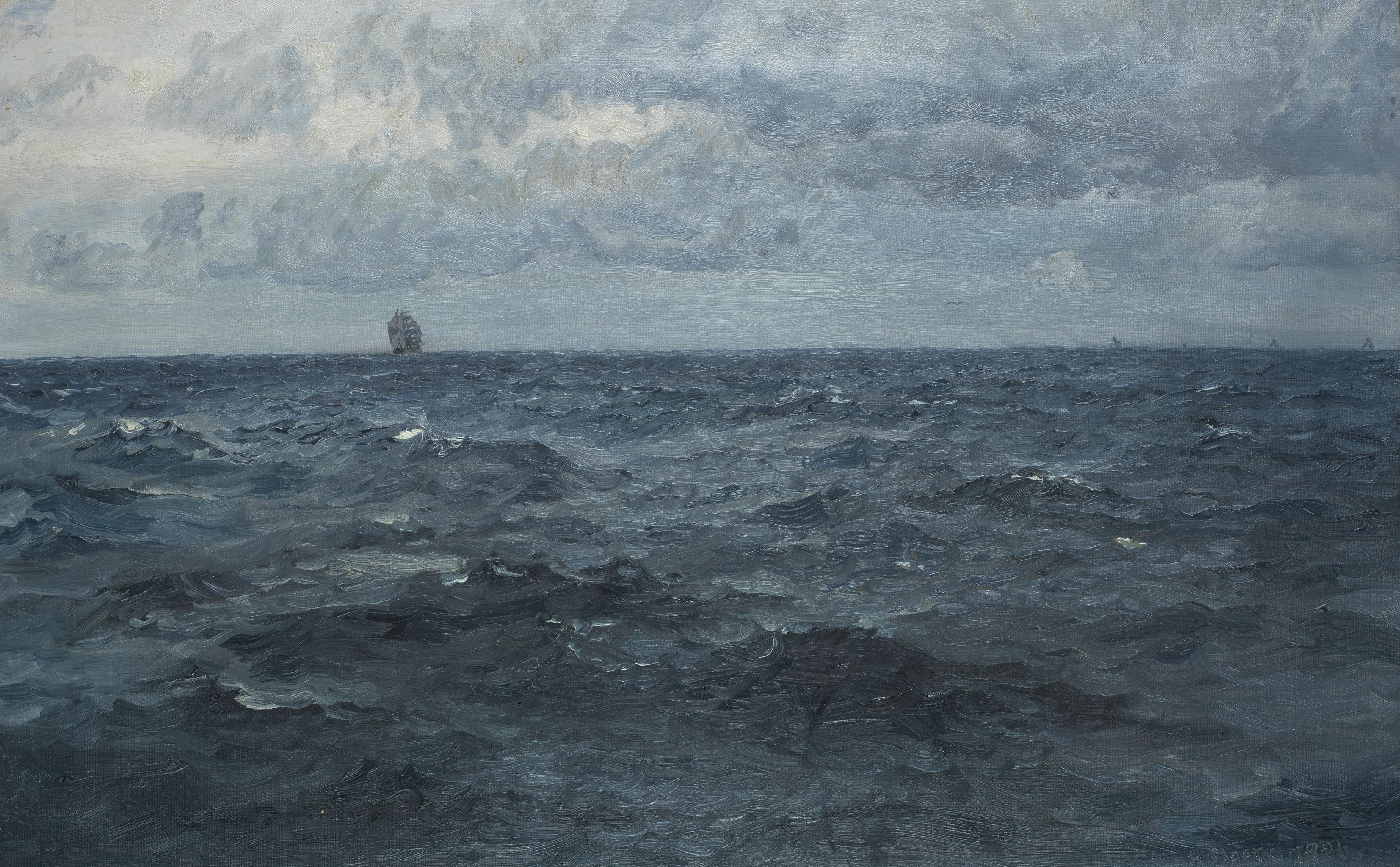 A Grey Day in the Channel