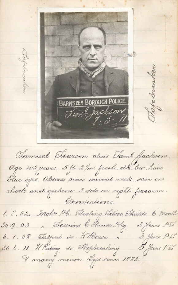 Bonhams : MANCHESTER - POLICE and CRIME. Police record book kept by ...