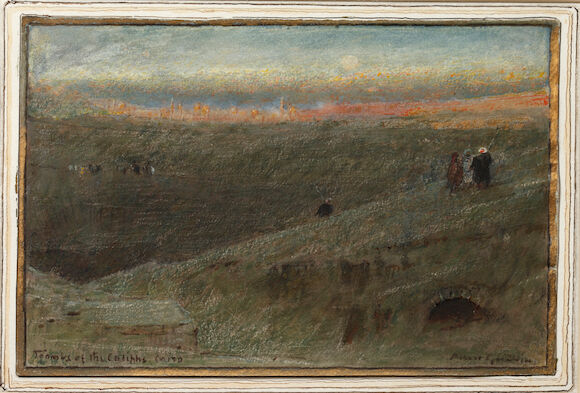 Bonhams : Albert Goodwin, RWS (British, 1845-1932) Tombs of the Caliphs