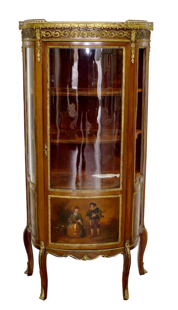 Bonhams : A late 19th Century Louis XV style, mahogany and gilt metal ...