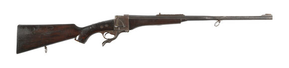 Bonhams : A Farquharson Patent .450/.400 (3in) falling-block rifle by W ...