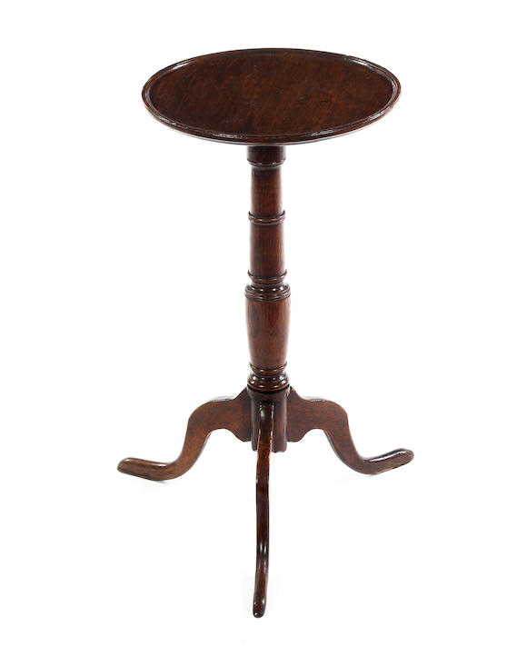 Bonhams : A George III oak wine table