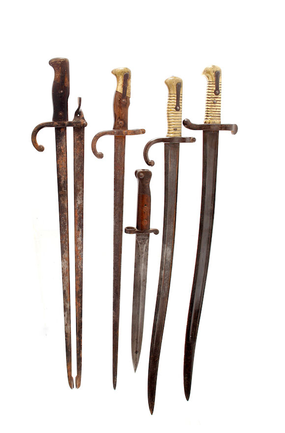 Bonhams : Five Bayonets