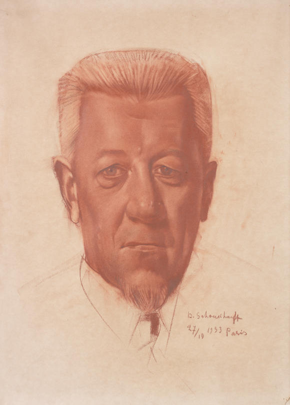 Bonhams : Vasili Ivanovich Shukhaev (Russian, 1887-1972) Portrait of N ...