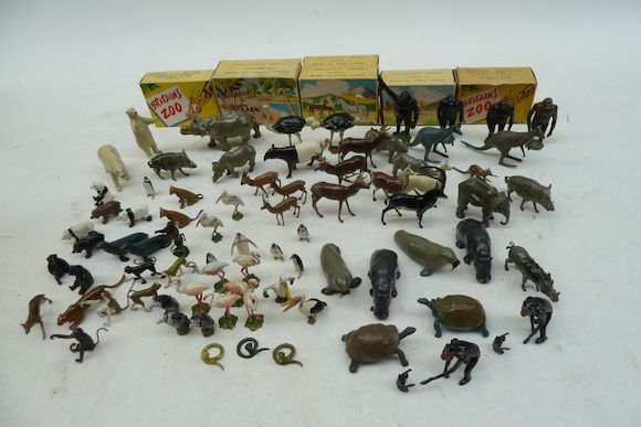 Bonhams : Britains Zoo Animals and Picture Packs 91