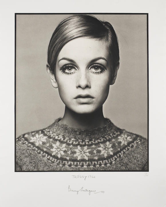 Bonhams : Barry Lategan (British, born 1935) Twiggy, 1966