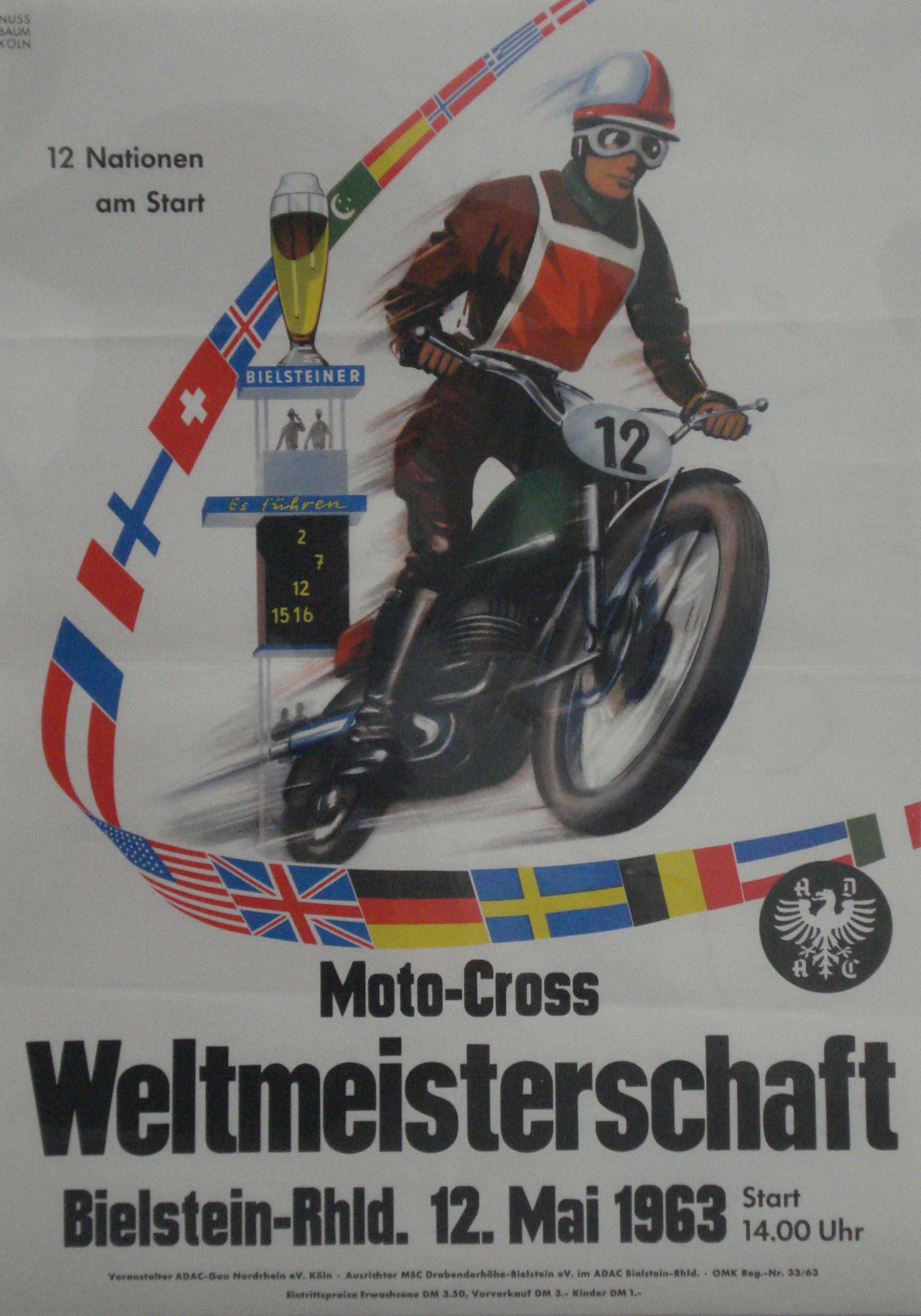 Bonhams Cars A 1963 'ADAC Weltmeisterschaft MotoCross' international