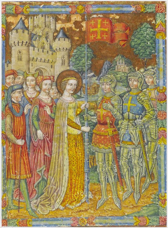 Bonhams SPANISH Depature for the Crusades, a saintly Queen