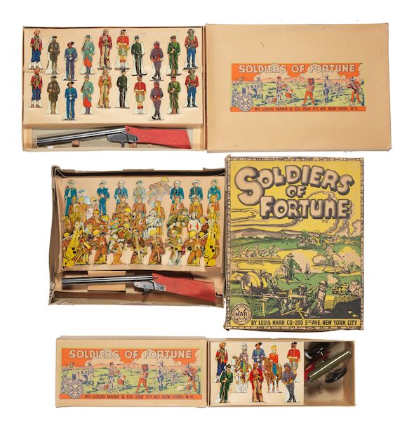 Bonhams Marx Soldiers of Fortune large set 72