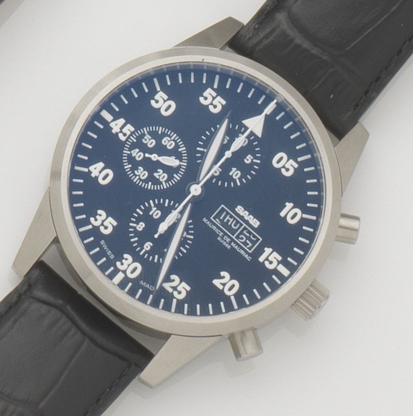 Bonhams Maurice de A stainless steel oversized