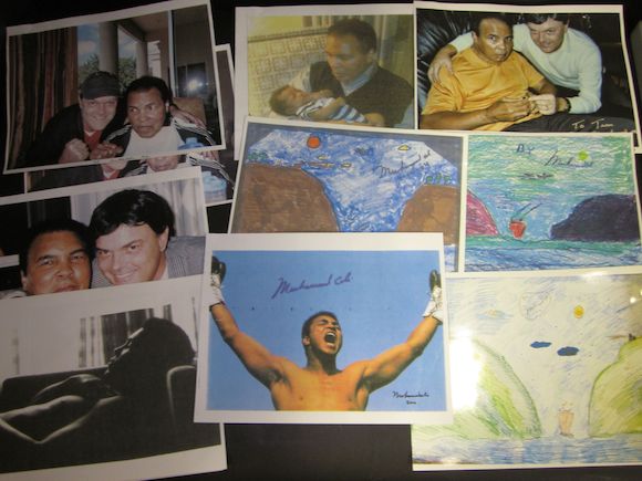 Bonhams : A hand signed Muhammad Ali picture