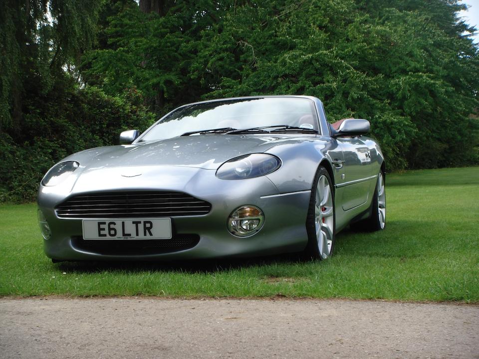 Bonhams : 2002 Aston Martin DB7 V12 Vantage Volante Convertible Chassis ...
