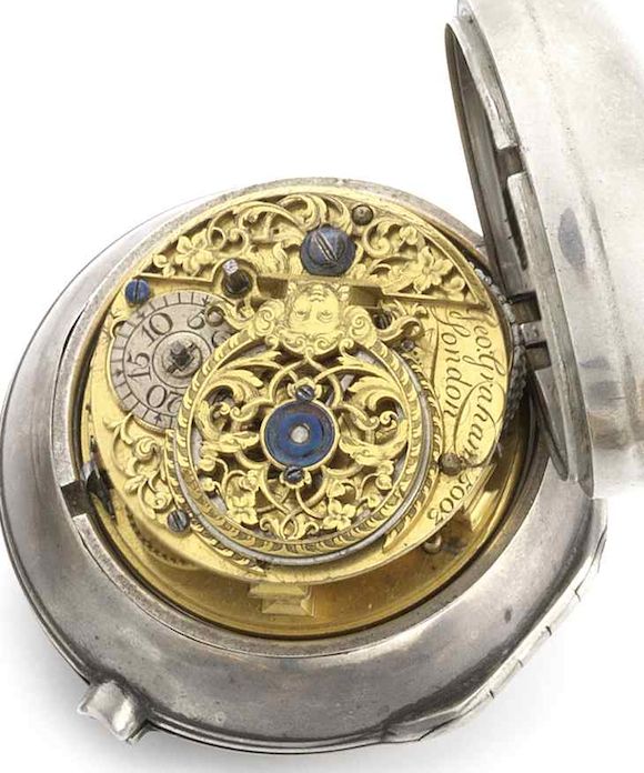 Bonhams : George Graham. A silver pair case pocket watchNo.5003, London ...
