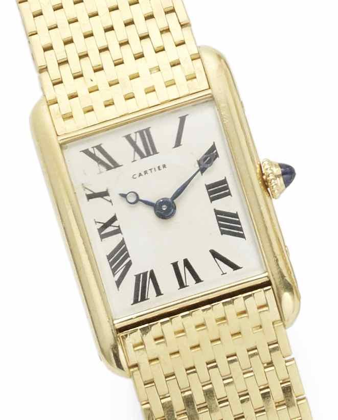 Cartier London Tank Louis 1968, Auctions