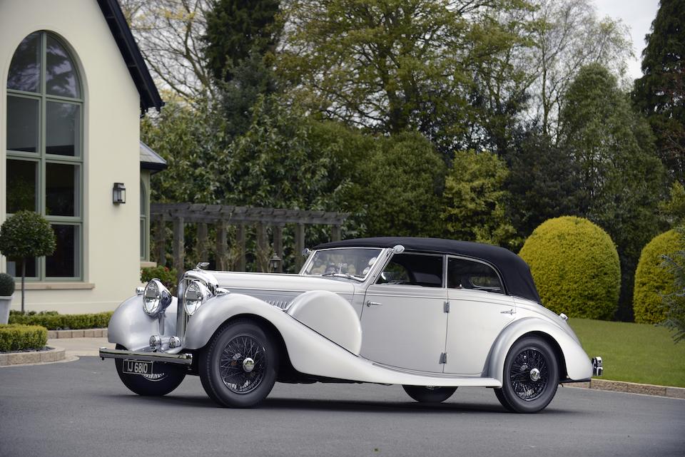 Bonhams : 1938 Bentley 4 ¼ litre Four Door Cabriolet Chassis no. B125LE ...