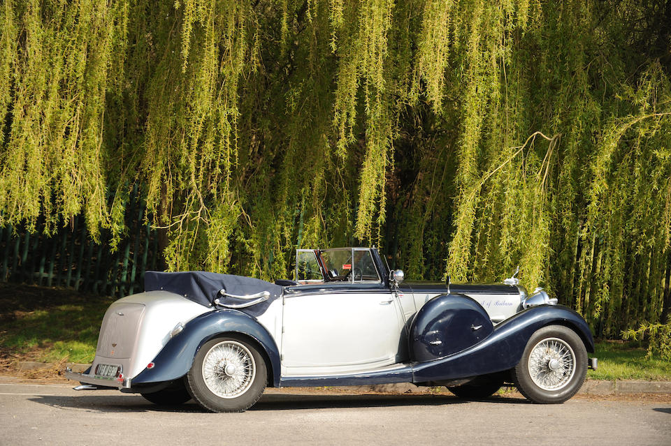 Bonhams : 1937 Lagonda LG45 4½-Litre Drophead Coupé Chassis no. 12158 ...