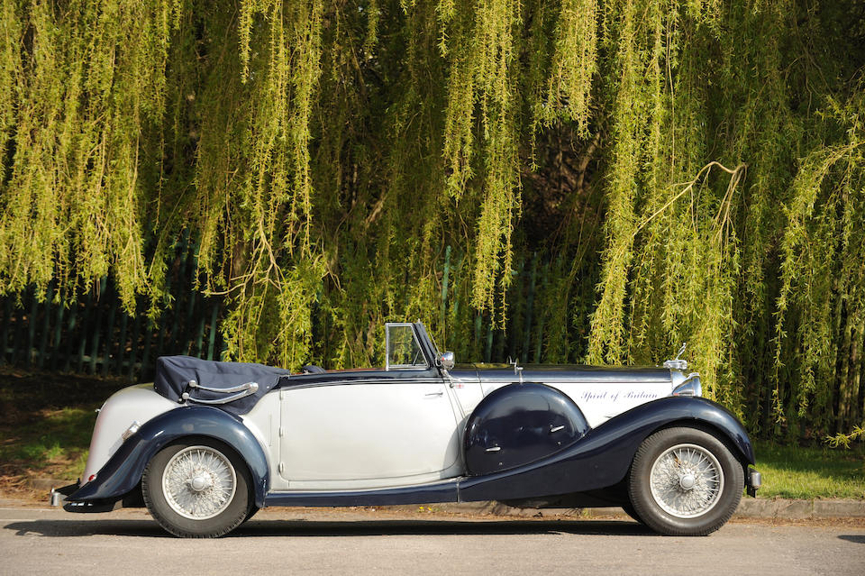 Bonhams : 1937 Lagonda LG45 4½-Litre Drophead Coupé Chassis no. 12158 ...