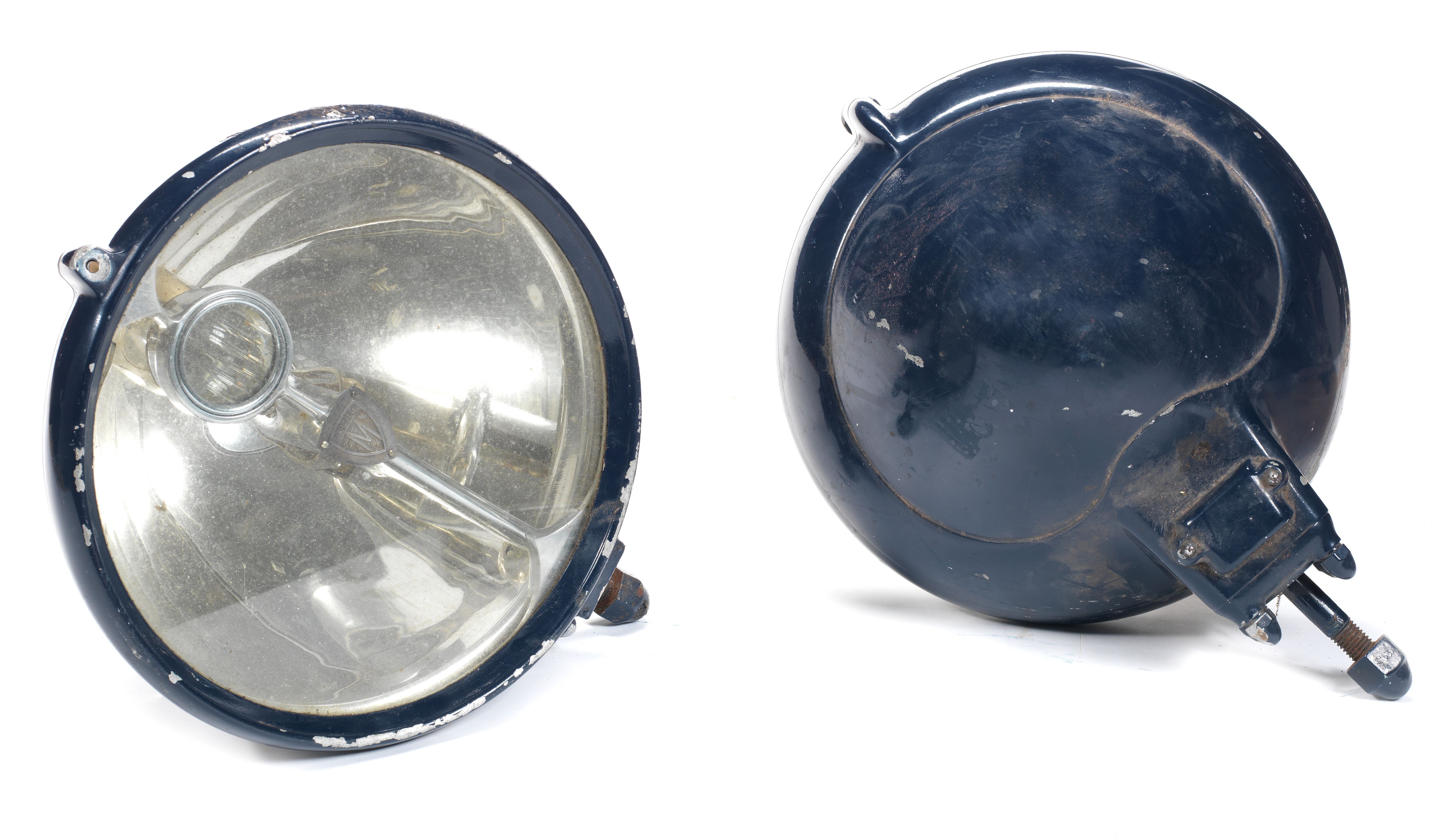 Bonhams Cars A pair of Marchal model 372 electric headlamps, French