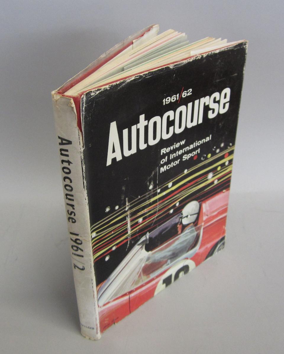 Bonhams : A collection of eight Autocourse review annuals covering the ...