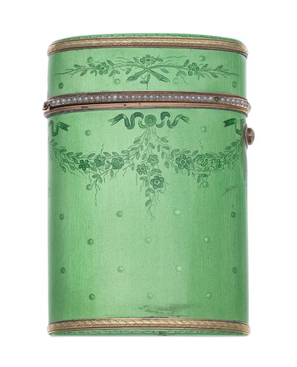 Paire De Porte-photos Fabergé Sur Socle En Jade - Neuf